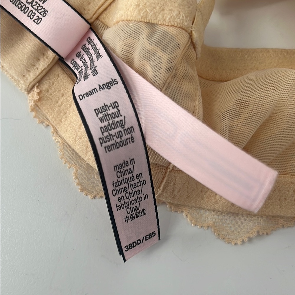 VS Dream Angels No Padding Push Up Bra, Size 38DD - Picture 6 of 7